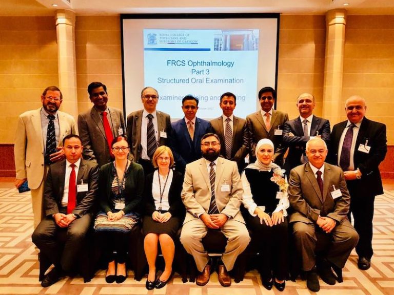 FRCS Ophthalmology Exams in Amman, Jordan.